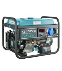 Könner & Söhnen Генератор газово-бензиновый KS 7000E G, 230В, 5.5кВт, электростартер, 77.2кг
