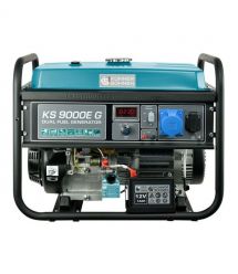 Könner & Söhnen Генератор газово-бензиновый KS 9000E G, 230В, 6.5кВт, электростартер, 83.0кг
