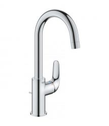 Grohe Смеситель для раковины Swift L дл. излива - 140мм, поворотный, 1 рычаг, хром