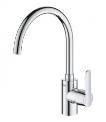 Grohe Смеситель для кухни Get дл.излива - 224мм, поворотный, 1 рычаг, хром