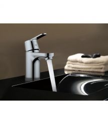 Grohe Смеситель для раковины Get S дл. излива - 90мм, неповоротный, 1 рычаг, хром