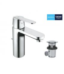Grohe Смеситель для раковины Get M дл. излива - 122мм, неповоротный, 1 рычаг, хром
