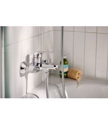 Grohe Смеситель для ванны Swift дл. излива - 168мм, неповоротный, 1 рычаг, хром