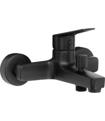 Deante Смеситель для ванны Jasmin, дл. излива - 150мм, неповоротный, 1 рычаг, черный