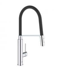 Grohe Смеситель для кухни Viamo, дл.излива - 235мм, поворотный/гибкий, 1рычаг, хром