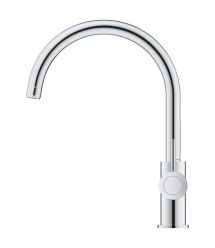 Grohe Смеситель для кухни BauClassic, дл.излива - 223мм, поворотный, 1рычаг, хром