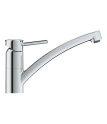 Grohe Смеситель для кухни BauClassic, дл.излива - 231мм, поворотный, 1рычаг, хром