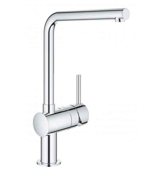 Grohe Смеситель для кухни Vento, дл.излива - 210мм, поворотный, 1рычаг, хром