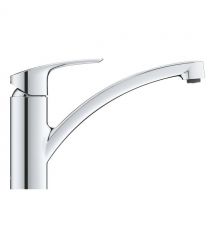 Grohe Смеситель для кухни Via, дл.излива - 227мм, поворотный, 1рычаг, хром
