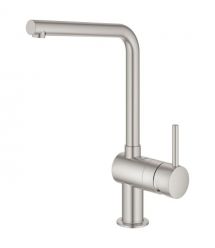 Grohe Смеситель для кухни Vento, дл.излива - 210мм, поворотный, 1рычаг, супер сталь