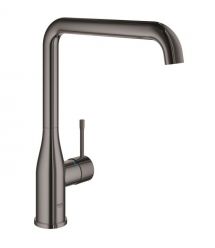 Grohe Смеситель для кухни Essence, дл.излива - 220мм, поворотный, 1рычаг, графит