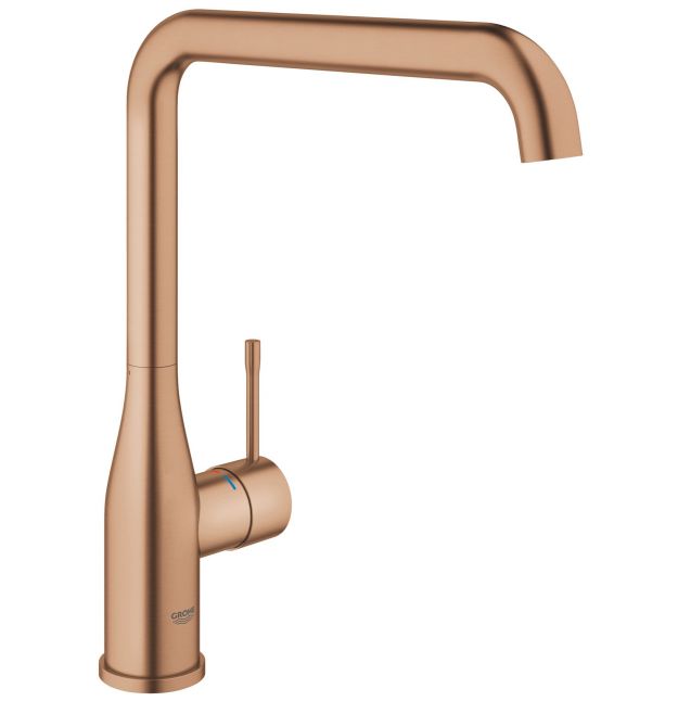 Grohe Смеситель для кухни Essence, дл.излива - 220мм, поворотный, 1рычаг, матовый теплый закат