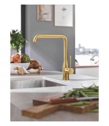 Grohe Смеситель для кухни Essence, дл.излива - 220мм, поворотный, 1рычаг, матовый прохладный восход солнца
