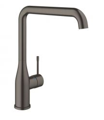 Grohe Смеситель для кухни Essence, дл.излива - 220мм, поворотный, 1рычаг, матовый графит