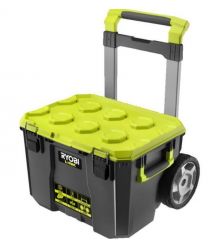 Ryobi Ящик модульный для инструмента Link RSL201, на колесиках, телескопическая ручка, 39х57х49.5см, пластик