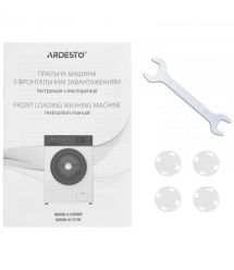 ARDESTO Стиральная машина фронтальная, 6кг, 1200, А++, 45см, дисплей, белый