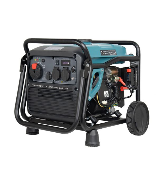 Könner & Söhnen Генератор инверторный бензиновый KS 4100iE, 230В, 4.0кВт, электростартер, 36.7кг