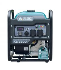 Könner & Söhnen Генератор инверторный бензиновый KS 3300i, 230В, 3.3кВт, ручной запуск, 25.5кг