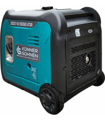Könner & Söhnen Генератор бензиновый инверторный KS 5500iES ATSR, 230В, 5.5кВт, АВР(ATS), электростартер, 52кг