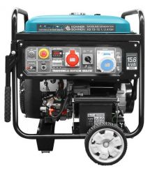 Könner & Söhnen Генератор бензиновый KS 15-1E 1/3 ATSR, 230/400В, 3 Фазы, 12.48/11.5кВт, АВР(ATS), электростартер, 155кг