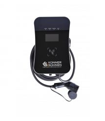 Könner & Söhnen Станция зарядки электромобилей KS X32/1, 230В, 32А,7кВт, Type 2, IP54, 12кг