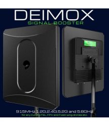 Alientech Антенна усилитель сигнала Deimox 915M/1.2G/2.4G/5.2G/5.8G для БПЛА (DJI, Autel, FPV), без кабелей