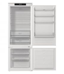 Gorenje Холодильник встраиваемый с нижн. мороз., 193,7x69x55см, 2 дв.,341(84)л, А++, NF+, Зона св-ти, Дисплей, белый