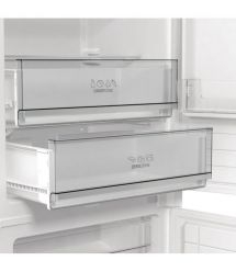 Gorenje Холодильник встраиваемый с нижн. мороз., 193,7x69x55см, 2 дв.,341(84)л, А++, NF+, Зона св-ти, Дисплей, белый