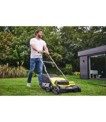 Ryobi Аэратор-скарификатор аккумуляторный ONE+ RY18SFX35A-240 18В акб 2х4А·ч 35см 55л 10кг