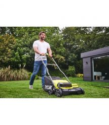 Ryobi Аэратор-скарификатор аккумуляторный ONE+ RY18SFX35A-240 18В акб 2х4А·ч 35см 55л 10кг