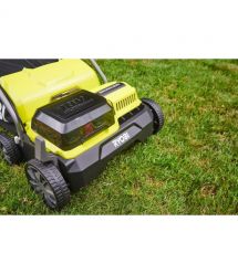 Ryobi Аэратор-скарификатор аккумуляторный ONE+ RY18SFX35A-240 18В акб 2х4А·ч 35см 55л 10кг
