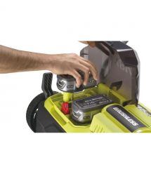 Ryobi Аэратор-скарификатор аккумуляторный ONE+ RY18SFX35A-240 18В акб 2х4А·ч 35см 55л 10кг