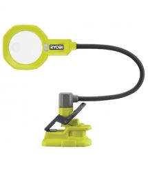 Ryobi Фонарь RML18-0 18В, 500 лм, 2 режима, гибкая штанга, увеличительная линза 86 мм (без АКБ и ЗУ)