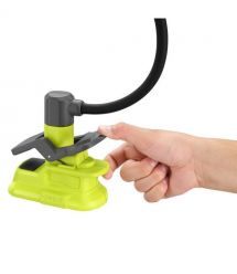 Ryobi Фонарь RML18-0 18В, 500 лм, 2 режима, гибкая штанга, увеличительная линза 86 мм (без АКБ и ЗУ)