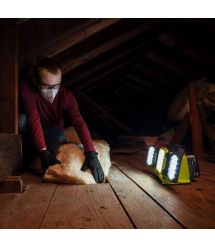 Ryobi Прожектор аккумуляторный панельный ONE+ RLP18-0 18В 3 LED панели 3000лм 3 режима яркости (без АКБ и ЗУ)