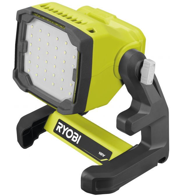 Ryobi Прожектор аккумуляторный панельный ONE+ RLFD18-0 18В 1800лм 3 режима яркости (без АКБ и ЗУ)
