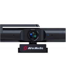 AVerMedia Вебкамера PW513 4K, 30fps, fixed focus, чёрный