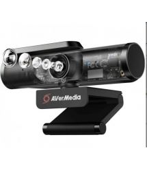 AVerMedia Вебкамера PW513 4K, 30fps, fixed focus, чёрный