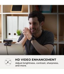 AVerMedia Вебкамера PW315 FullHD, 60fps, fixed focus, чёрный