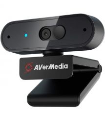 AVerMedia Вебкамера PW310P, FullHD, 30fps, auto focus, чёрний