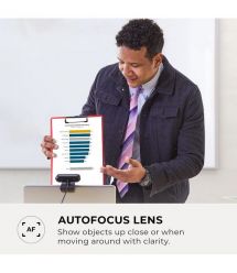 AVerMedia Вебкамера PW310P, FullHD, 30fps, auto focus, чёрний