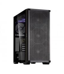 Zalman Корпус Z10, без БП, 2xUSB3.0, 1xUSB Type-C, 3x140mm Black fans, 1x120mm Black fans, TG Side Panel, EATX, Black