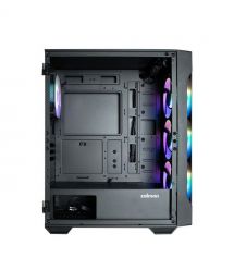 Zalman Корпус I3 Neo TG, без БП, 1xUSB3.0, 2xUSB2.0, 4x120mm RGB, TG Side/Front Panel, ATX, черный