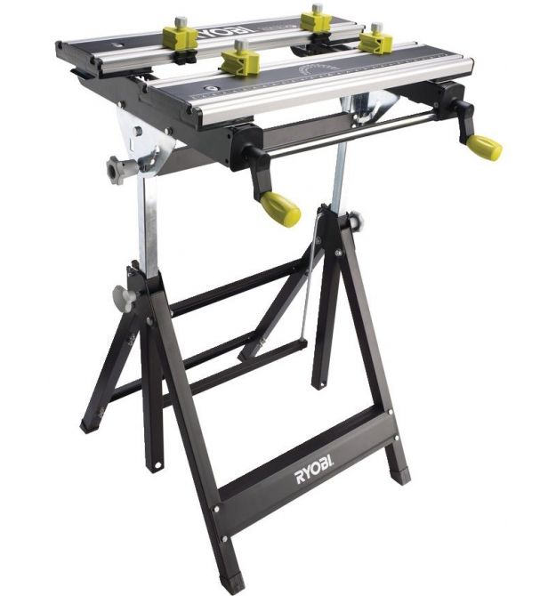 Ryobi Верстак складной RWB03 600х570х760мм нагрузка до 100кг 12.5кг
