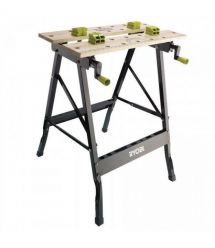 Ryobi Верстак складной RWB01, 605x120x180мм, нагрузка до 100кг, 6кг