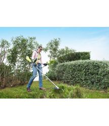 Ryobi Триммер садовый аккумуляторный RBC18X20B4F, ONE+ 18В, 1х4Ач, 20см нож/леска 30с