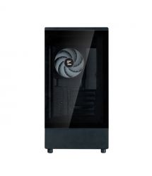 Zalman Корпус P10 без БП, 1xUSB3.0, 1xUSBType-C, 1x120мм ARGB, VGA 384мм, LCS ready, TG Side Panel, mATX, чёрный