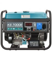 Könner & Söhnen Бензиновый генератор KS 7000E, 230В, 5.5кВт, электростартер, 76.2кг