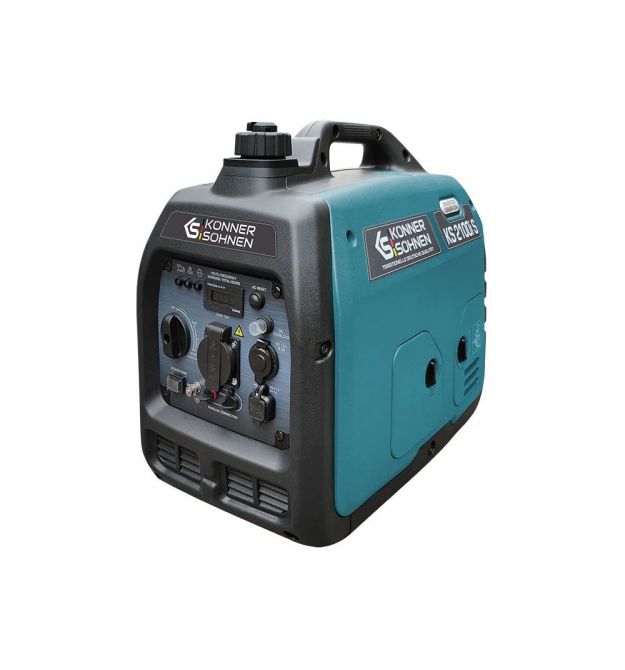 Könner & Söhnen Генератор бензиновый инверторный KS 2100IS, 230В, 2.0кВт, ручний стартер, 18.5кг