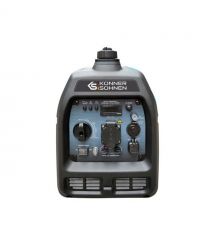 Könner & Söhnen Генератор бензиновый инверторный KS 2100IS, 230В, 2.0кВт, ручний стартер, 18.5кг